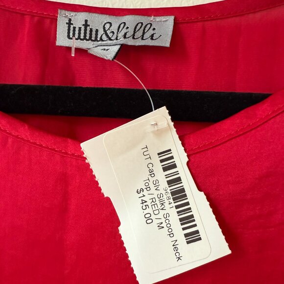 tutu & lilli Red Cap Sleeve Tunic - Picture 2 of 2